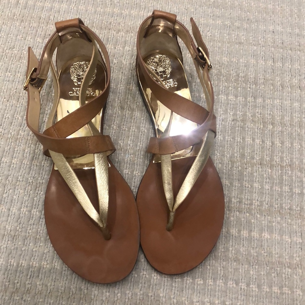 Vince Camino two tone sandal